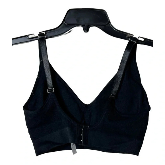 SOFRA INTIMATES FULL SUPPORT BRA REMOVABLE PADDING BLACK IN COLOR SIZE MEDIUM - Picture 5 of 9